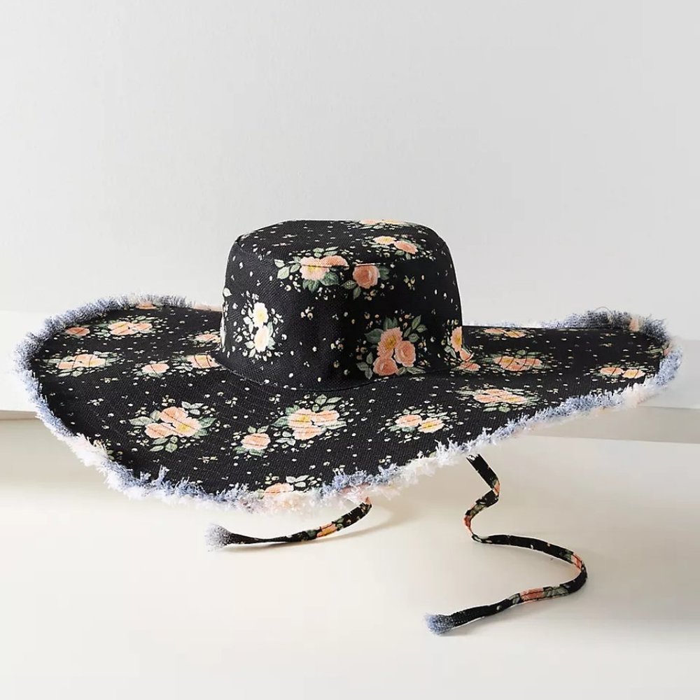 Anthropologie Capitanna Maxi Bucket Hat